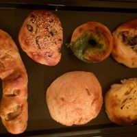 An assortment of delicious baked goods at Apelila in Kyoto