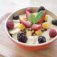 Acai Bowl at Cocolo in Kyoto