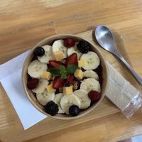 Açai bowl at Cocolo in Kyoto