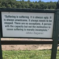 Mirko Bagarac at Catskill Animal Sanctuary in Saugerties