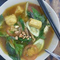 hu tieu sate / spicy hu tieu noodles at Hu Tieu Chay Cay De - Tan Binh in Ho Chi Minh City