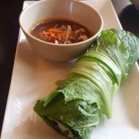 cuon diep (mustard green roll) at Hu Tieu Chay Cay De - Tan Binh in Ho Chi Minh City