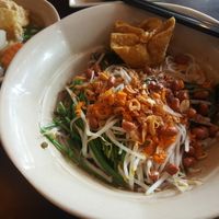 hu tieu my tho kho (dried hu tieu noodles in My Tho style with soup on the side) at Hu Tieu Chay Cay De - Tan Binh in Ho Chi Minh City