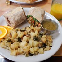  at Abeja's House Cafe in Asheville