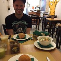 Quick snack before flying home  at Un'Altra Idea in Bologna