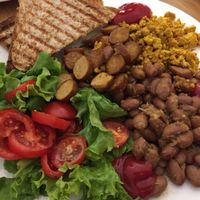 Scrambled Tofu at Un'Altra Idea in Bologna