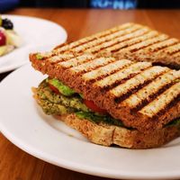 Waffle and Toast for breakfast at Un'Altra Idea in Bologna