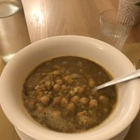 Sopa de garbanzos y centeno at Un'Altra Idea in Bologna