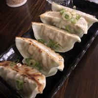 Veggie gyozas at Mr. Ramen San in Melbourne