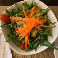 Side salad  at La Pasta in Siem Reap