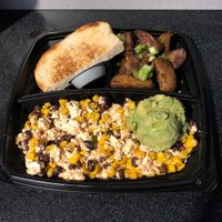 Got the southwest tofu scramble with no cheese. Very good, and not too expensive! at DEN - Modern Market - TC in Denver