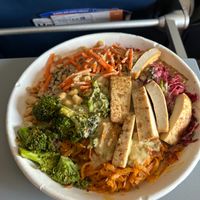 Buddha bowl with added sweet potato at DEN - Modern Market - TC in Denver