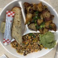 Tofu scramble without cheese  at DEN - Modern Market - TC in Denver
