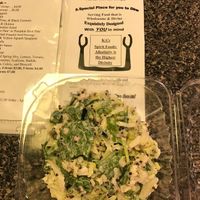 Nappa, Spinach, Quinoa Salad with Tahini Dressing at Ka's Kafe in Upper Darby