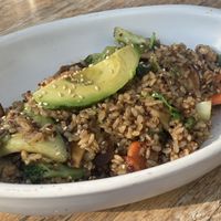 Teriyaki quinoa bowl  at True Food Kitchen in Pasadena