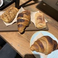 Strudel and Croissants   at Pappare' in Bologna