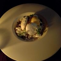 Meringue dessert at Cafe Sydney in Sydney