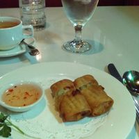 Spring rolls at Sweet Basil Thai Cuisine in Chattanooga