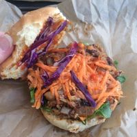 BBQ jackfruit sandwich at Season Square in Paris