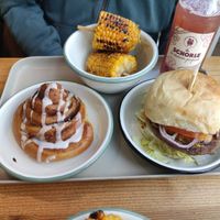 Season burger at Season Square in Paris