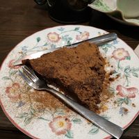 Delicious chocolate cake! at Melikrini in Athens