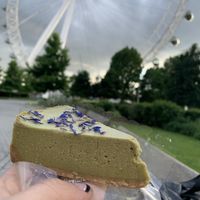 Had to get it .. Matcha Cheescake!   at Tombo in South West London