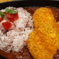 Pumpkin katsu curry at Tombo in South West London