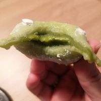 Green tea mochi #Veganuary at Tombo in South West London