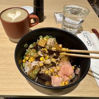 Mapo Tofu Aubergine Don  at Tombo in South West London