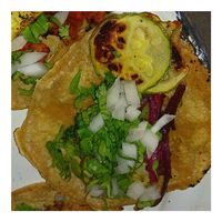 Taco de Vegetal at La Rana Vegana in Cabo San Lucas