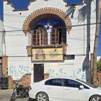 Very authentically Mexican, charming inside and out. at La Rana Vegana in Cabo San Lucas