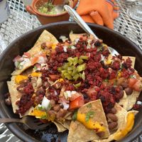 Nachos   at La Rana Vegana in Cabo San Lucas