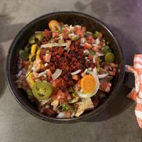 Nachos  at La Rana Vegana in Cabo San Lucas