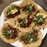 Tacos  at La Rana Vegana in Cabo San Lucas
