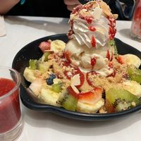 Vegan pancake, how’s nice?!!? at Veganerie - Ratchathewi in Bangkok