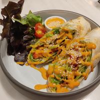 BLT. the souce is spicy at Veganerie - Ratchathewi in Bangkok