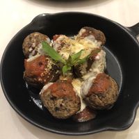 Vegan "meatballs"   at Veganerie - Ratchathewi in Bangkok