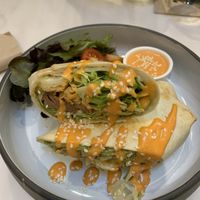 Bts wrap  at Veganerie - Ratchathewi in Bangkok