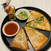 Quesadilla at Veganerie - Ratchathewi in Bangkok