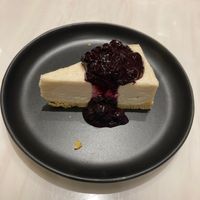 Blueberry cheesecake  at Veganerie - Ratchathewi in Bangkok