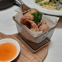 Nuggets, a must try. Small portion at Veganerie - Ratchathewi in Bangkok