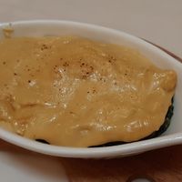 Baked "Cheese" with Spinach at Veganerie - Ratchathewi in Bangkok