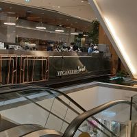 Veganerie is beside open sky escalator at Veganerie - Ratchathewi in Bangkok