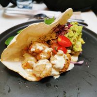 Christmas taco at Veganerie - Ratchathewi in Bangkok