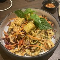 Rawfood padthai 👍  at Veganerie - Ratchathewi in Bangkok