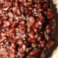 Rice up close at Veganerie - Ratchathewi in Bangkok