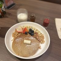 Fruity Delight Pancakes   at Veganerie - Ratchathewi in Bangkok