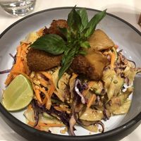 pad thai  at Veganerie - Ratchathewi in Bangkok