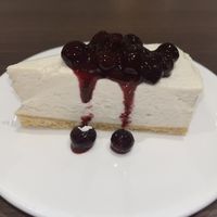 Blueberry cheese pie  at Veganerie - Ratchathewi in Bangkok