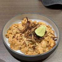 Tom Yum Mac and Cheese at Veganerie - Ratchathewi in Bangkok